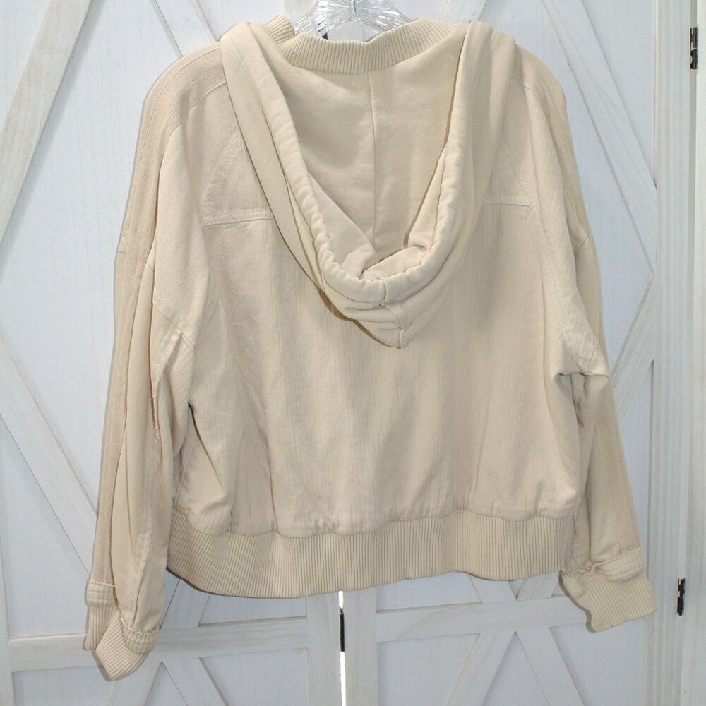 Free People Slouchy Hooded Bomber Jacket - Picture 6 of 9